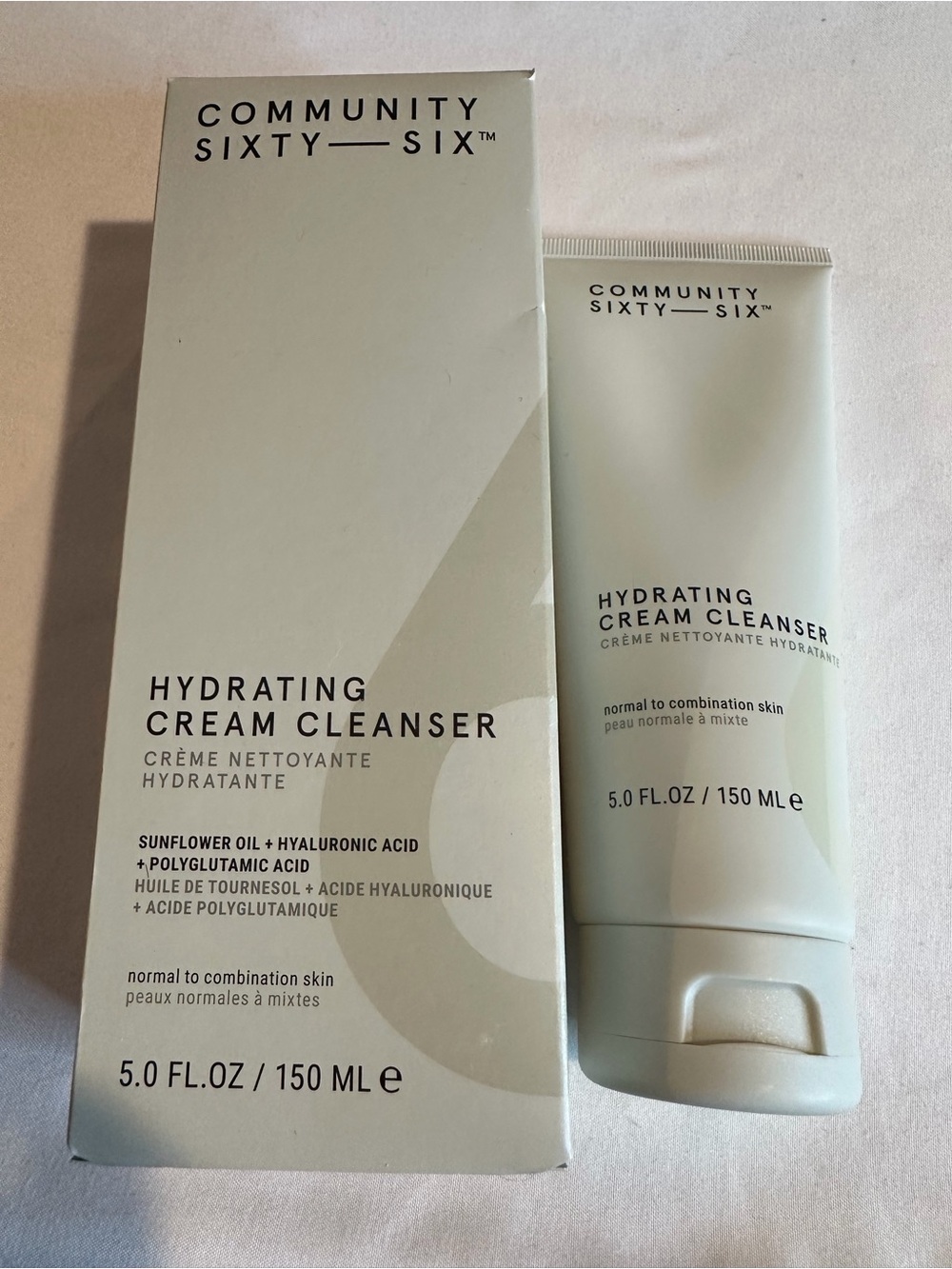 Community Sixty-Six Hydrating Cream Cleanser — White